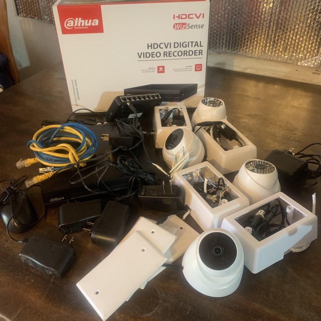 HDCVI Digital Video Recorder + 4 Camaras