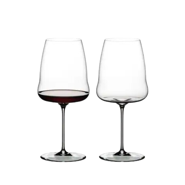 RIEDEL CLEAR WINE WINGS SYRAH WINE GLASS x2